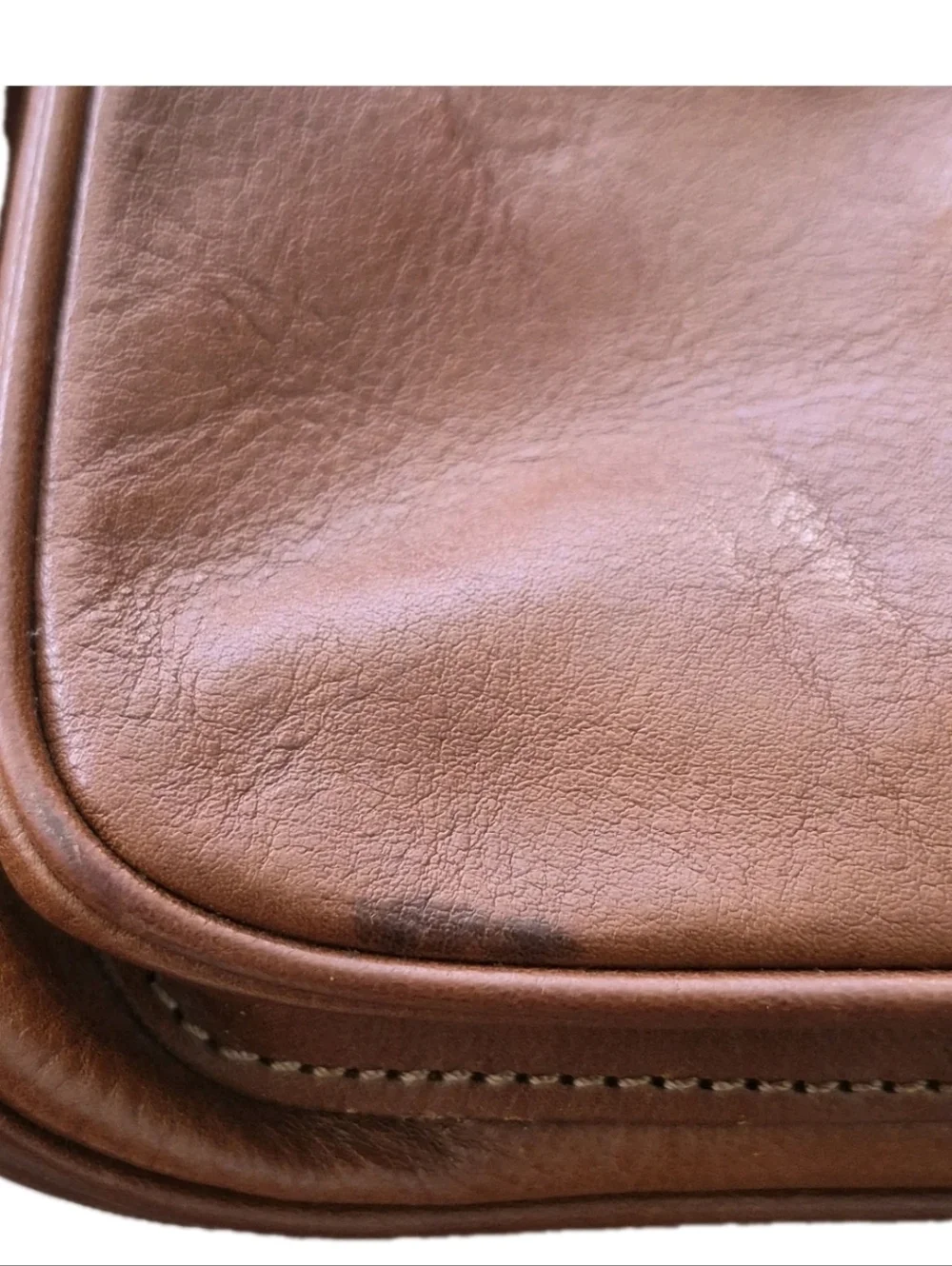 Vintage Brooks Brothers Italian Leather Briefcase.